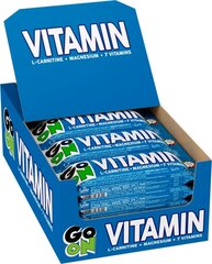 Proteino batonėlis su vitaminais Go On Vitamin Coconut, 24 x 50 g цена и информация | Батончики | pigu.lt