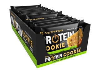 Baltyminis sausainių batonėlis Go On Protein Cookie Salted Caramel, 18 x 50 g kaina ir informacija | Batonėliai | pigu.lt