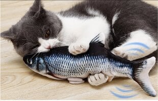 Žaislas katėms Šokinėjanti žuvis, 30 cm kaina ir informacija | Žaislai katėms | pigu.lt