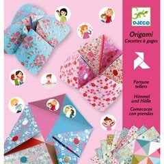 Origamin kūrybinis rinkinys vaikams Djeco Linksmieji iššūkiai цена и информация | Развивающие игрушки | pigu.lt