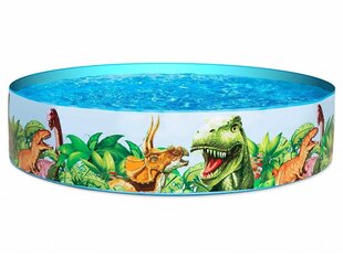 Baseinas Bestway Dinozaurai, 183x38 cm цена и информация | Бассейны | pigu.lt