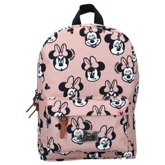 Mokyklinė kuprinė Disney Minnie Mouse, rožinė цена и информация | Школьные рюкзаки, спортивные сумки | pigu.lt