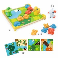 Stalo žaidimas Djeco Mosaico Ducky and Co цена и информация | Настольные игры, головоломки | pigu.lt