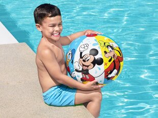 Pripučiamas kamuolys Bestway Mickey Mouse, 51 cm цена и информация | Игрушки для песка, воды, пляжа | pigu.lt