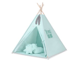 Детская палатка Бобоно с ковриком и подушками цена и информация | Детские игровые домики | pigu.lt