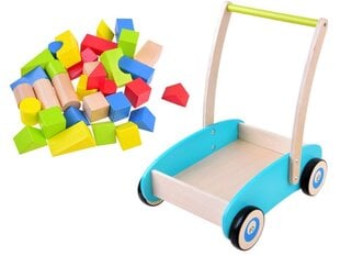 Medinis stumdukas su kaladėlėmis Kids Toyland kaina ir informacija | Žaislai kūdikiams | pigu.lt