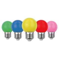 Avide LED lemputės 1W E27 Decor, 5 vnt. kaina ir informacija | Elektros lemputės | pigu.lt