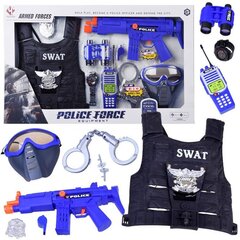 Žaislinis policininko rinkinys su priedais kaina ir informacija | Žaislai berniukams | pigu.lt