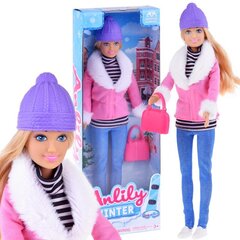 Lėlė Anlily su žieminiais drabužiais kaina ir informacija | Žaislai mergaitėms | pigu.lt