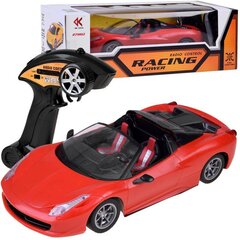 Nuotoliniū būdu valdomas RC automobilis Racing Power, raudonas kaina ir informacija | Žaislai berniukams | pigu.lt