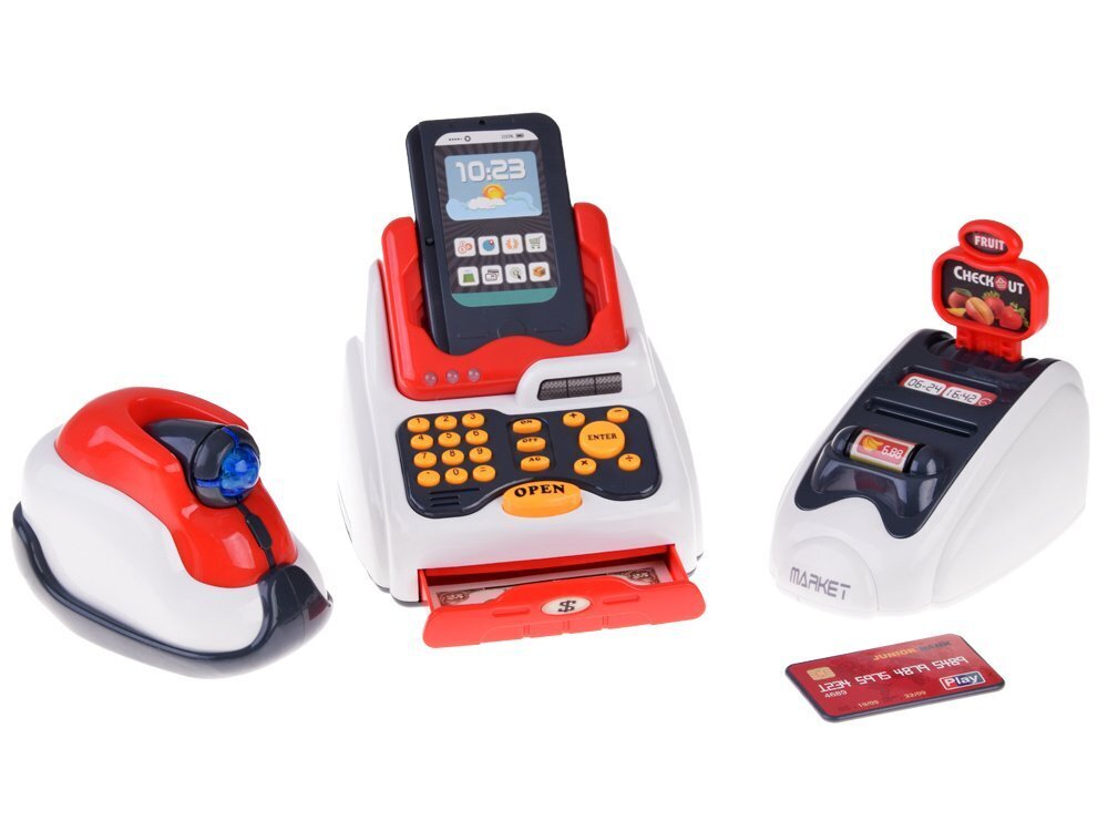 Žaislinis kasos aparatas Mini Market kaina ir informacija | Žaislai mergaitėms | pigu.lt