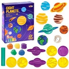 Plastilino kūrybinis rinkinys Planetos kaina ir informacija | Lavinamieji žaislai | pigu.lt