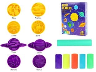 Plastilino kūrybinis rinkinys Planetos kaina ir informacija | Lavinamieji žaislai | pigu.lt