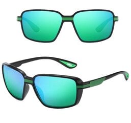Poliarizuoti sportiniai akiniai nuo saulės vyrams F31, žali kaina ir informacija | Sportiniai akiniai | pigu.lt