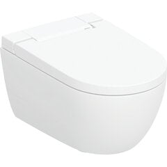Geberit AquaClean Alba WC puodas su apiplovimo funkcija, pakabinamas WC puodas, baltas146.350.01.1 kaina ir informacija | Klozetai | pigu.lt