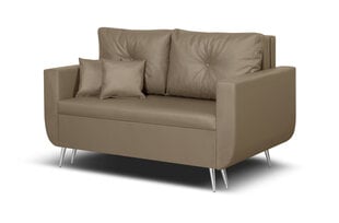 Sofa-lova Red, smėlio цена и информация | Диваны | pigu.lt