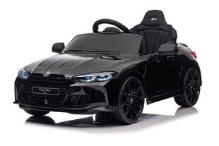 Vienvietis vaikiškas elektromobilis Rollzone BMW M4, juodas kaina ir informacija | Elektromobiliai vaikams | pigu.lt