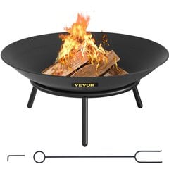 Огненный котел Vevor / дровяной поддон, 55.5 см цена и информация | Очаги для костра | pigu.lt