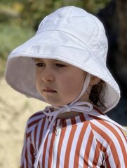 Kepuraitė nuo saulės mergaitėms Juillet Juillet, balta kaina ir informacija | Kepurės, pirštinės, kaklaskarės kūdikiams | pigu.lt