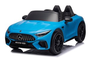 Dvivietis vaikiškas elektromobilis Rollzone Mercedes-Benz SL63, mėlynas kaina ir informacija | Elektromobiliai vaikams | pigu.lt