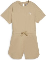 Puma Vientisas Sportinis Kostiumėlis Moterims Her Short Jumpsuit Cream 677891 83 677891 83/XS kaina ir informacija | Džemperiai vyrams | pigu.lt