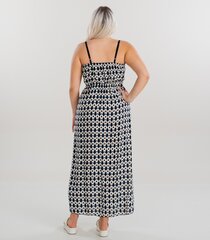 Женское платье Hailys DORIS KL*6707 4067218875932, черное/белое цена и информация | Платья | pigu.lt