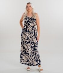 Женское платье Hailys DORIS KL*6970 4067218876359, тёмно-синее /бежевое цена и информация | Платья | pigu.lt