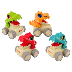 Mašinėlės Lean Toys Dinosaur Riding Car kaina ir informacija | Žaislai kūdikiams | pigu.lt