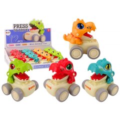 Mašinėlės Lean Toys Dinosaur Riding Car kaina ir informacija | Žaislai kūdikiams | pigu.lt