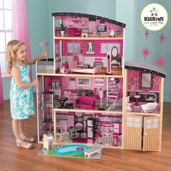 Keturių aukštų lėlių namas Kidkraft Sparkle Mansion 65826 цена и информация | Игрушки для девочек | pigu.lt