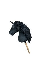 Šokinėjimo žaislas Hobby Horse, juodas kaina ir informacija | Žaislai mergaitėms | pigu.lt