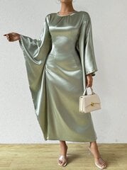 Платье для женщин Electronics LV-120033, зеленое цена и информация | Платья | pigu.lt
