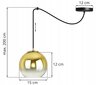 LightHome pakabinamas šviestuvas SpiderBergenGold цена и информация | Pakabinami šviestuvai | pigu.lt