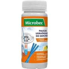 Microbec Ultra kanalizacijos atblokavimo lazdelės Bros, 12 vnt. kaina ir informacija | Mikroorganizmai, bakterijos | pigu.lt