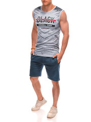 Marškinėliai be rankovių vyrams Edoti S1970, pilki цена и информация | Мужские футболки | pigu.lt