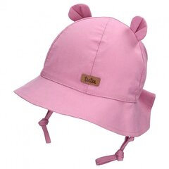Шапка-шлем TuTu из мериносовой шерсти, розовая цена и информация | Шапки, перчатки, шарфы для девочек | pigu.lt