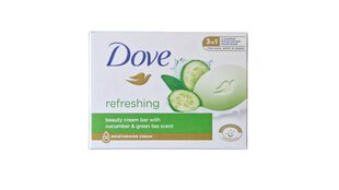 Muilas Dove Refreshing, 6 vnt. x 90 g kaina ir informacija | Muilai | pigu.lt