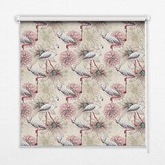Roletas Baltieji flamingai, 50x50 cm kaina ir informacija | Roletai | pigu.lt