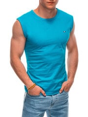 Marškinėliai be rankovių vyrams Edoti S1971, mėlyni цена и информация | Мужские футболки | pigu.lt
