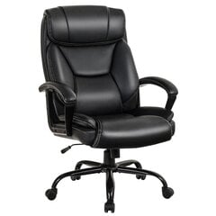 Biuro kėdė Costway,juoda kaina ir informacija | Biuro kėdės | pigu.lt