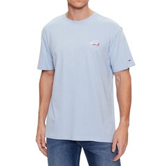 Marškinėliai vyrams Tommy Jeans, mėlyni kaina ir informacija | Vyriški marškinėliai | pigu.lt