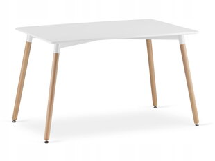 5-частный обеденный комплект Leobert Adria Mark, белый цена и информация | Комплекты мебели для столовой | pigu.lt