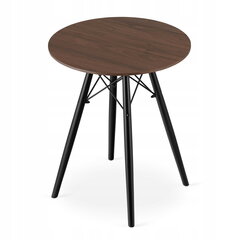 3-х частей обеденный комплект Leobert Todi Essen, серый/черный цена и информация | Комплекты мебели для столовой | pigu.lt