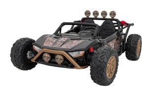 Dvievietis vaikiškas elektromobilis Buggy Racing 5, juodas kaina ir informacija | Elektromobiliai vaikams | pigu.lt