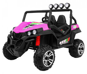Dvievietis vaikiškas elektromobilis Grand Buggy 4x4, rožinis kaina ir informacija | Elektromobiliai vaikams | pigu.lt