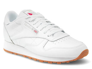 Classic leather reebok 100008491 vīriešiem balta men's white 100008491 цена и информация | Кроссовки для мужчин | pigu.lt