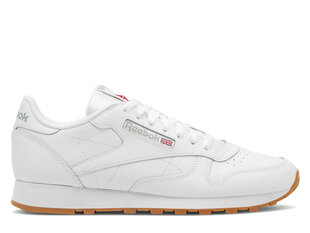 Classic leather reebok 100008491 vīriešiem balta men's white 100008491 цена и информация | Кроссовки для мужчин | pigu.lt