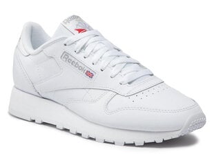 Classic leather reebok 100008492 vīriešiem balta men's white 100008492 цена и информация | Кроссовки для мужчин | pigu.lt