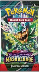 Papildomos žaidimo kortelės Scarlet & Violet 6 Twilight Masquerade Booster Pokemon TCG kaina ir informacija | Stalo žaidimai, galvosūkiai | pigu.lt