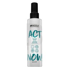 Purškiklis apsaugantis nuo karščio Indola Act Now Setting Spray, 200 ml kaina ir informacija | Priemonės plaukų stiprinimui | pigu.lt